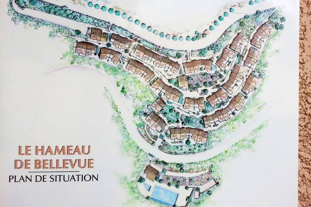 Tres Bel Appartement T3 Avec Splendide Vue Mer Les Issambres Exterior foto